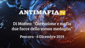 Di Matteo Corruzione e mafia due facce della stessa medaglia’