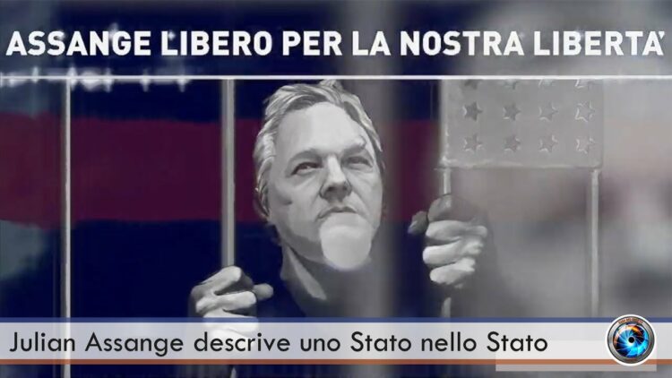 Julian Assange descrive uno Stato nello Stato