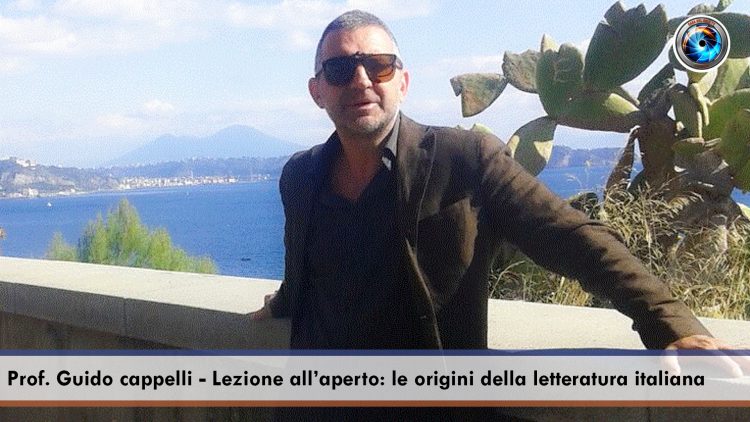 Prof. Guido cappelli Lezione all’aperto le origini della letteratura italiana