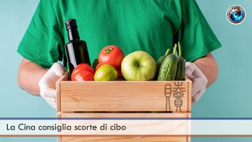 La Cina consiglia scorte di cibo