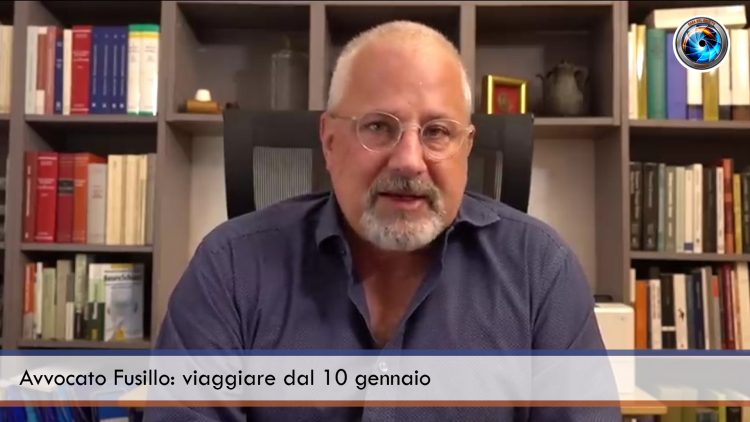 Avvocato Fusillo viaggiare dal 10 gennaio