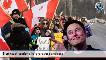 Elon Musk sostiene la protesta canadese