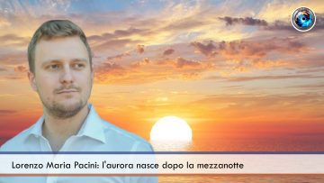 Lorenzo Maria Pacini l’aurora nasce dopo la mezzanotte