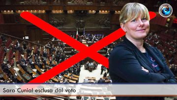 Sara Cunial esclusa dal voto