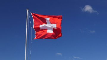 Clouds Sky Flag Switzerland Wind National Flag