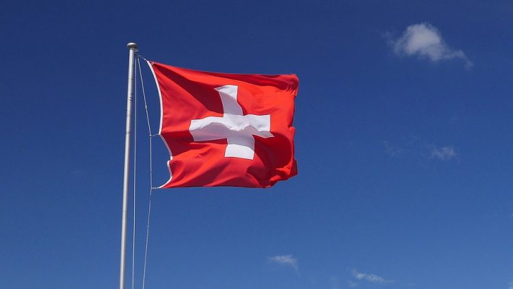 Clouds Sky Flag Switzerland Wind National Flag