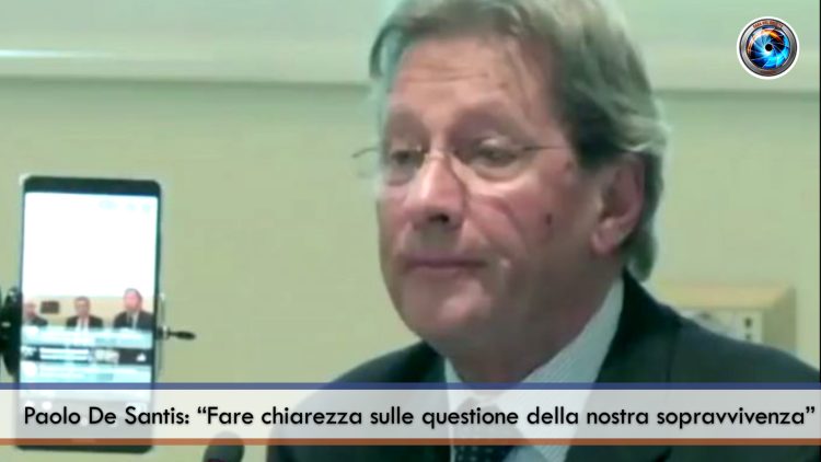 ITW_COPERTINA_Paolo De Santis- “Fare chiarezza sulle questione della nostra sopravvivenza”
