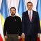 President Of Ukraine Volodymyr Zelensky Visits Poland