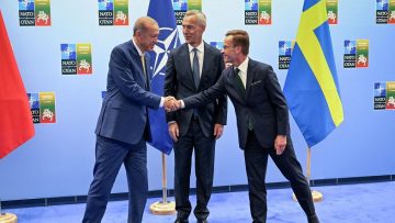 Erdogan apre le porte della NATO alla Svezia