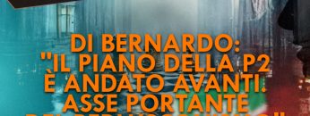 ITW_COPERTINA_Di Bernardo- Il piano della P2 è andato avanti. Asse portante del berlusconismo