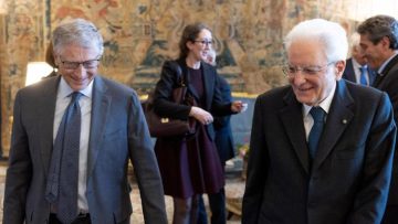 Il protettorato Italia riceve Bill Gates