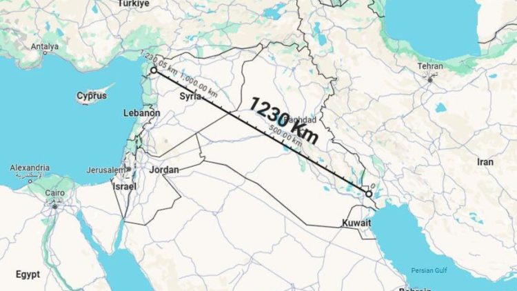 L’Iran colpisce lungo