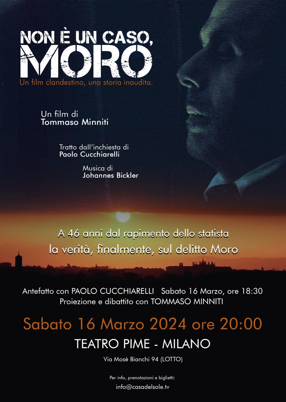 casa del sole evento locandina moro good min