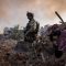 FILE PHOTO: Israeli soldier operates in the Gaza Strip