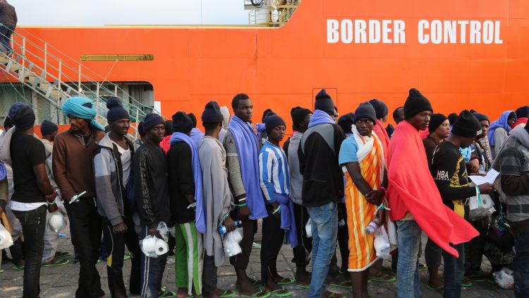 Italy. Arrival at Catania