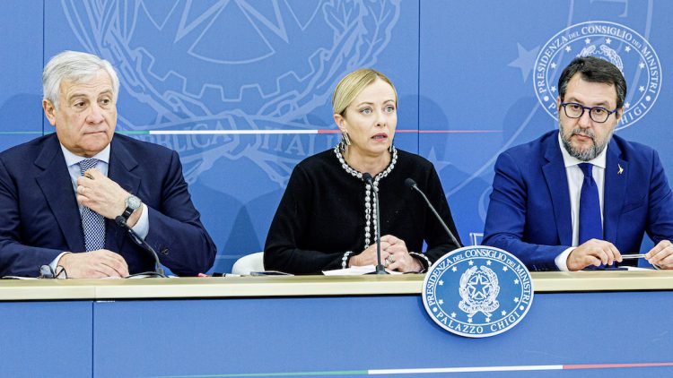 Palazzo Chigi – Conferenza stampa al termine del Consiglio dei ministri