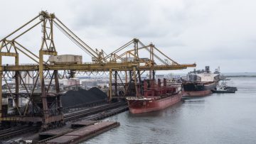 ROMANIA – PORT OF CONSTANTA – AT THE FRONT LINE