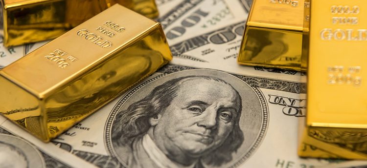 Più oro meno dollari