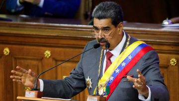 Venezuela’s President Maduro delivers his annual address to the nation, in Caracas