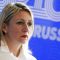 Spokeswoman of Russian Foreign Ministry Maria Zakharova attends a press conference in Nizhny Novgorod