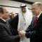 Turkey’s Erdogan shakes hands with Egypt’s Sisi at World Cup